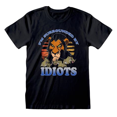 The Lion King Adult Surrounded By Idiots T-Shirt | Walmart Canada