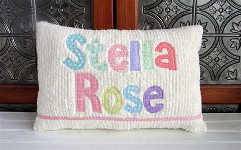 Personalized Name Pillow for Baby Girl Toddler Name Pillow | Etsy