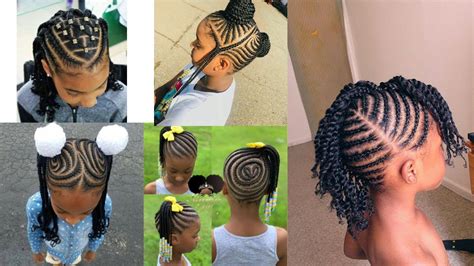 Cornrow Braid Hairstyles For Little Girls