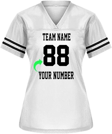 Customize Your Own Football Jersey with Your Name and Team Number ...