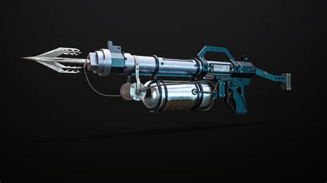 ArtStation - HARPOON GUN