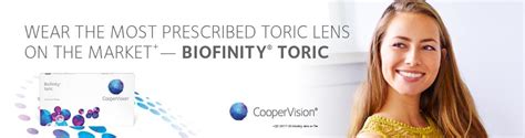 Biofinity® toric | Contact Lenses for Astigmatism | CooperVision