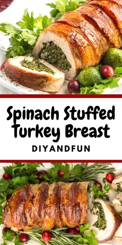 Spinach Stuffed Turkey Breast - DIY and Fun