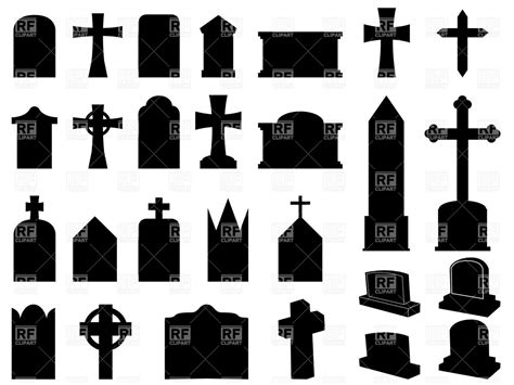 tombstone silhouette clipart 10 free Cliparts | Download images on ...