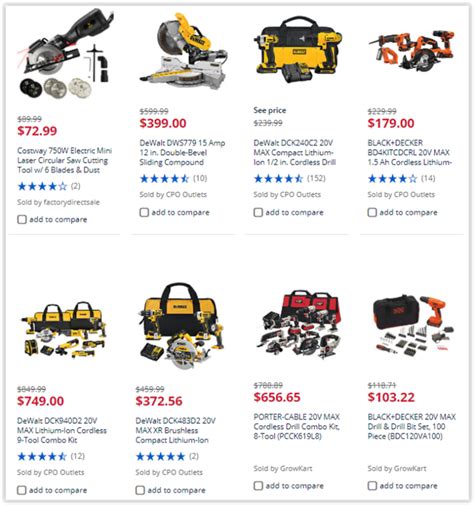 Power Tools - Where to Shop for the Best Deals