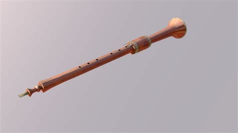 Medieval Music Instrument Alto Shawm 3D Model $12 - .obj .fbx .c4d - Free3D