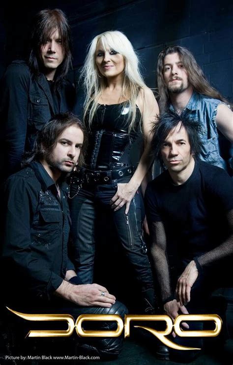 DORO & the Boys!! | Heavy metal bands, Female musicians, Heavy metal