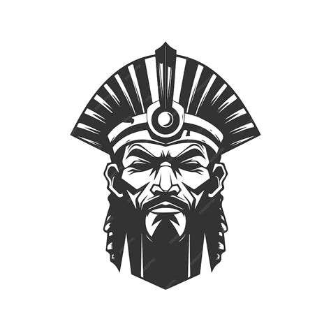 Premium Vector | Ancient egypt god vintage logo line art concept black ...