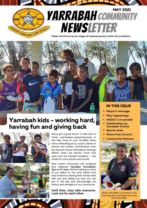 May 2021 – Yarrabah News - Yarrabah Aboriginal Shire Council