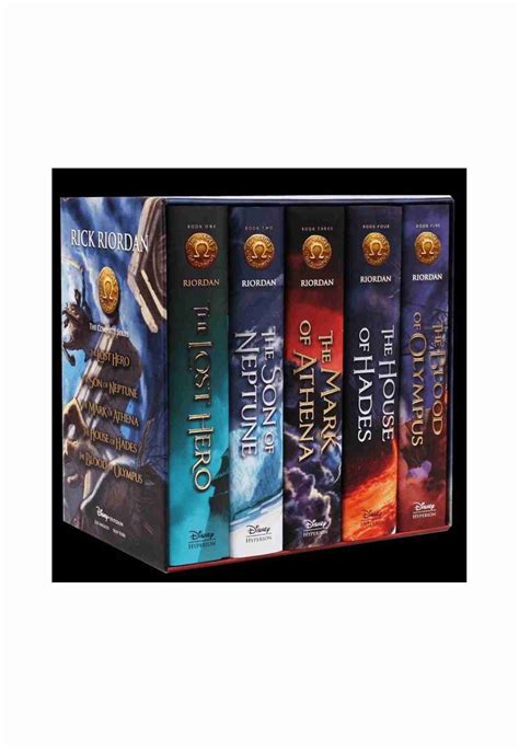 The Heroes of Olympus 5 Books Set Collection - URBAN-BOOKS