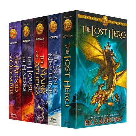 Heroes Of Olympus Books Box Set / The Heroes of Olympus Paperback Boxed ...