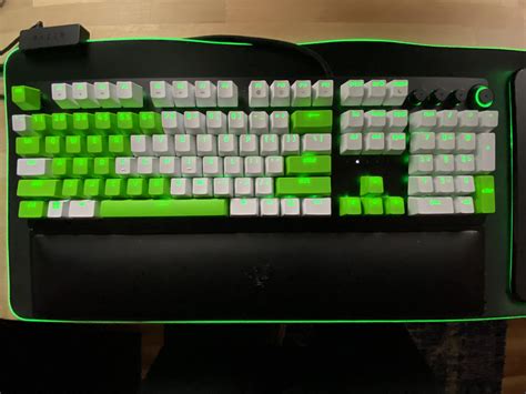 Keycaps came in today. Replaced my Huntsman Elite keys and it was well ...