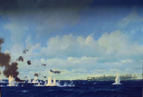 Battle Of Midway Painting at PaintingValley.com | Explore collection of ...