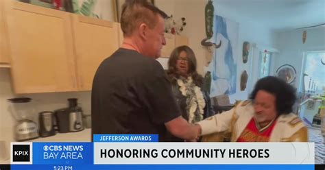 Jefferson Awards ceremony honor past year's winners - CBS San Francisco