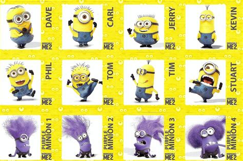 Despicable me 2 minions names list - orangeres