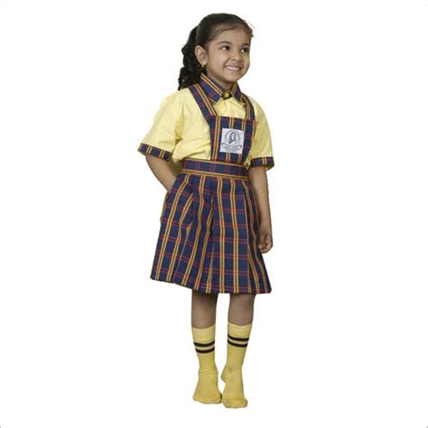 Girls Primary School Uniform Size: Customized at Best Price in ...