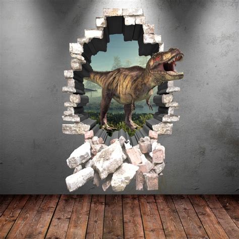 Top 15 of 3d Dinosaur Wall Art Decor