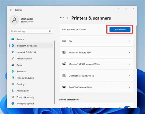 How to Add a Printer on Windows 11 - Itechguides.com