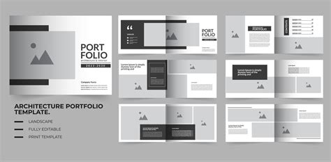 Architecture Student Portfolio Template