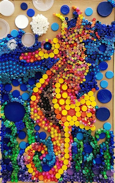 4 Year Old Arts And Crafts | Plastic bottle art, Recycled art projects ...