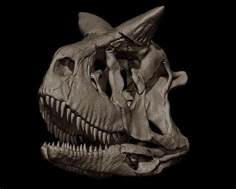 Carnotaurus Skull on Behance