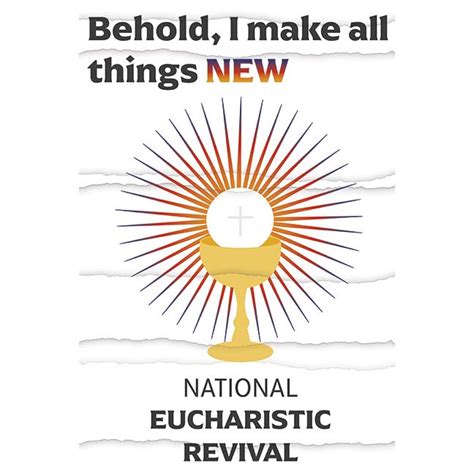 Behold – National Eucharistic Revival – Poster – Diocesan