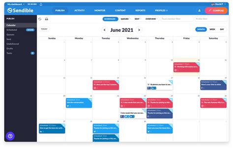 Create a Social Media Content Calendar for Agency Clients