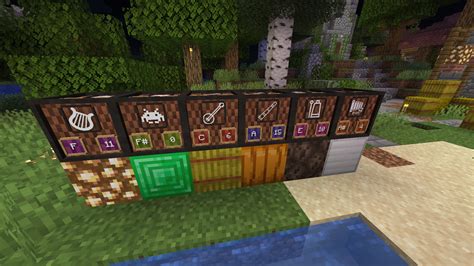 Added Noteblock Displays to the new 1.14 noteblocks! : r/Minecraft