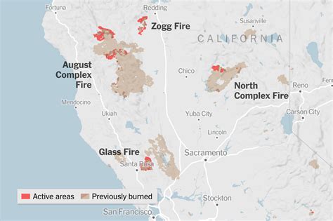 Ca Forest Fire Map - Allyce Maitilde