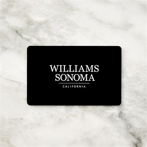 Williams Sonoma Gift Card, $25 | Williams Sonoma La Cornue, Maisie ...