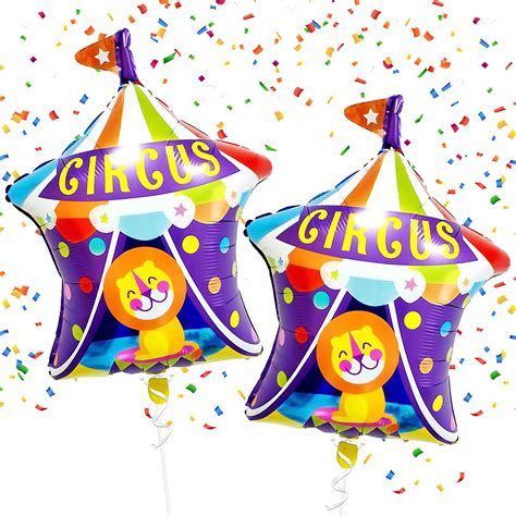 Buy 30 Inch, Carnival Theme Party Decorations - Circus Tent Balloon ...