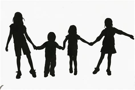 Free Kids Silhouette Clipart, Download Free Kids Silhouette Clipart png ...