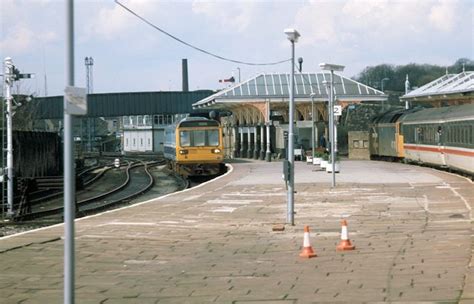 Skipton Railway Station from a train © Martin Tester :: Geograph ...