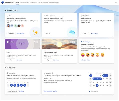 Viva Insights Headspace | Microsoft Learn