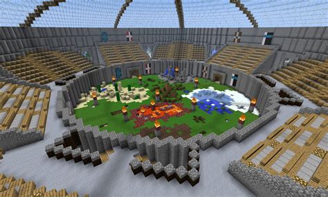 Minecraft Pvp Arena Ideas