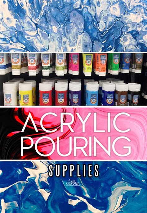 Acrylic Pour Painting Supplies for Stunning DIY Fluid Arts Projects ...