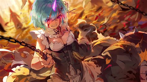 Re Zero Rem Wallpaper 4K Life in a different world from zero