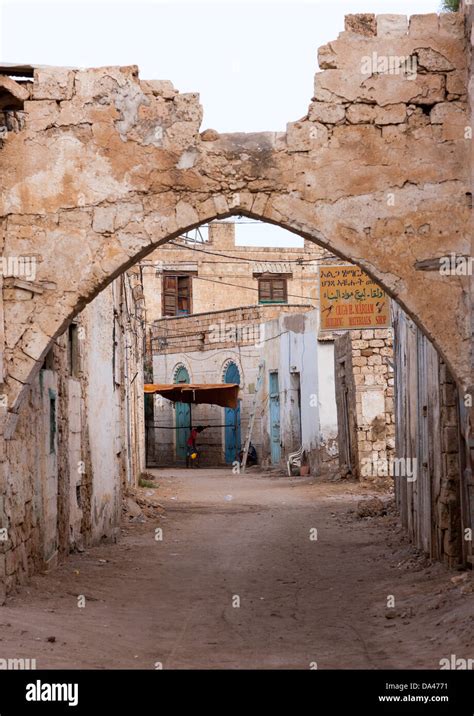 Ottoman Architecture Arch, Massawa, Eritrea Stock Photo - Alamy