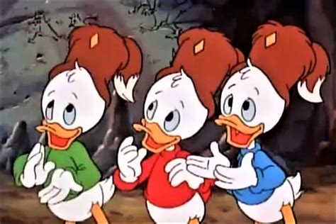 A weird fact about Donald Duck: his 3 nephews have different names all ...