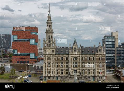 View of traditional architecture in Antwerp in Belgium Stock Photo - Alamy