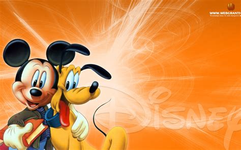 Mickey And Pluto (#2937956) - HD Wallpaper & Backgrounds Download