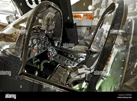 Chance Vought F4U Corsair cockpit Stock Photo - Alamy