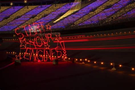 Texas Motor Speedway Christmas Lights 2021 | Christmas Images 2021