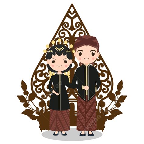 Pernikahan Jawa Couple Indonesia Vector Free Download, Pernikahan Jawa ...