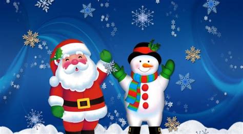 1600x1200 Resolution santa claus, snowman, holiday 1600x1200 Resolution ...