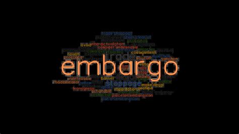 EMBARGO: Synonyms and Related Words. What is Another Word for EMBARGO ...