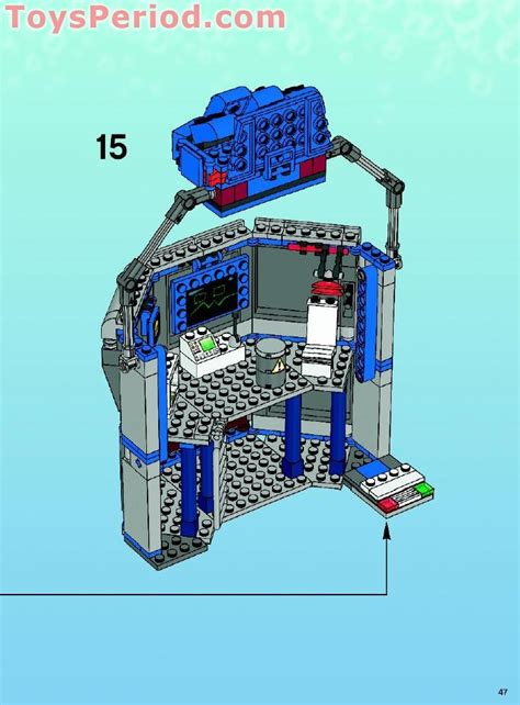 LEGO 4981 Chum Bucket Instructions and Parts List