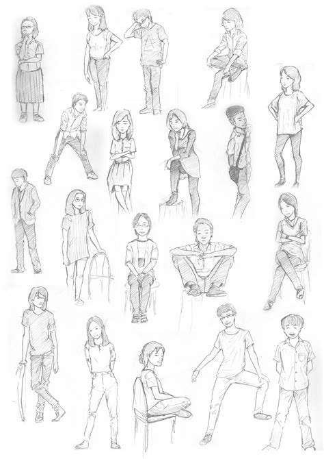 Full Body Human Sketch : Guy Body Sketch by pinkdog004 on DeviantArt ...