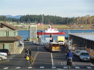 Guemes Island Ferry Terminal, Anacortes, Washington - Ferries and Ferry ...