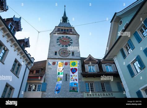 Switzerland zug zug old town hi-res stock photography and images - Alamy